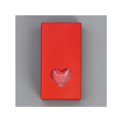 Коробка под бижутерию, упаковка, «Красная», 10 х 5 х 3 см