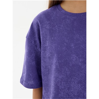 Футболка "Винтаж" фиолет Девочка