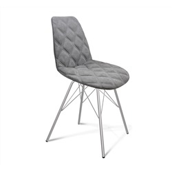 Стул SHT-ST29-С20/S37
                        серый туман / хром лак