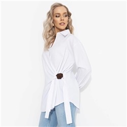 Рубашка на запах из хлопка, Переиграла всех