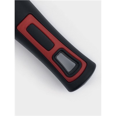 Овощечистка Доляна «Чили», 18.5 см, чёрная