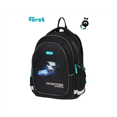 Рюкзак Först F-Cute "Phantom" 37*29*17см, 3 отделения, 2 кармана, эргономичная спинка