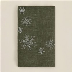 Набор сервировочных салфеток с вышивкой SL HOME New Year 40х40см-2 шт., лен 100%, 265 гр/м2