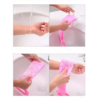 Мочалка силиконовая 83341