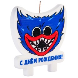 Свеча в торт "С днем рождения", Монстр