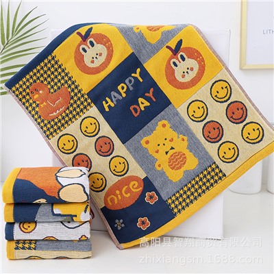 New Kakalong series gauze square scarf Korea soft absorbent kitchen hand wipe towel factory price wholesale