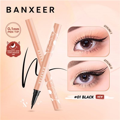 Жидкая подводка-карандаш для глаз Banxeer Monster Liquid Eyebrow Pen 1 ml Цвет №01