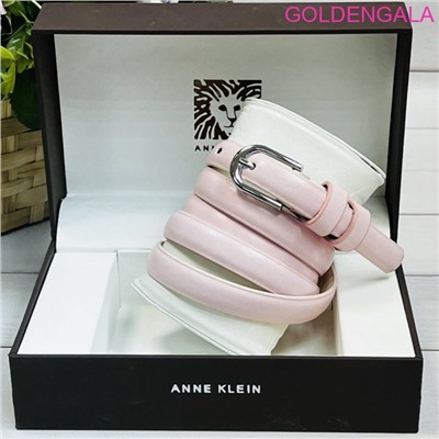 Ремень женский из экокожи 1,5х115 см Р 13 нежно розовый