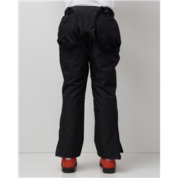 Горнолыжные мужские брюки зимние черного цвета 9800Ch