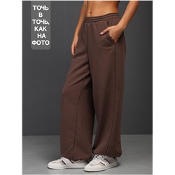 Брюки "Диагональ" Женский Шоколад
