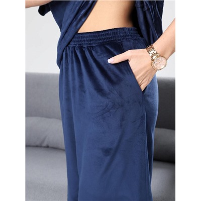 Костюм Чиэра жаккард синий ИвК