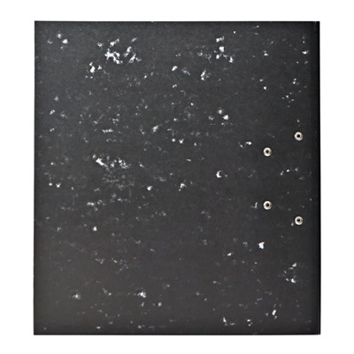 Папка - регистратор 50 мм, А4, эконом мрамор, черная, МИКС