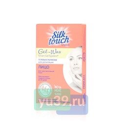 Полоски Carelax Silk Touch Gel-Wax для депиляции волос на лице, 20 шт.