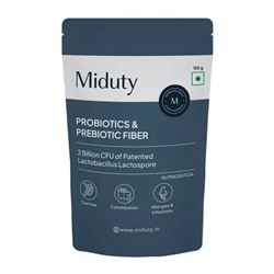 Пробиотики и пребиотики (150 г), Probiotics & Prebiotics Fiber, произв. Miduty