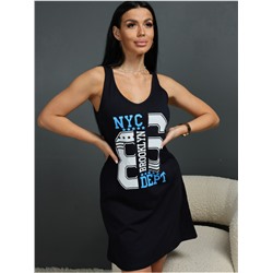 Туника "Нью-Йорк 86" синий