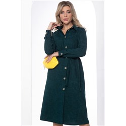 Платье рубашка "Джоанна" (изумруд) П8528