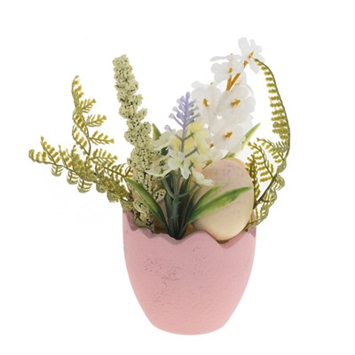 Цветочная композиция "Пасхальная", L8,5 W8,5 H17 см, 2в.