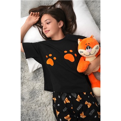 Хлопковая пижама для девочки Happyfox