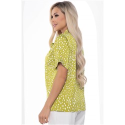 Блуза "Клэр" (зеленая) Б8484