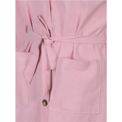805 PINK Платье летнее хлопковое Fashion