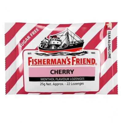 Конфеты от кашля и боли в горле Fisherman's Friend 25 гр 3 вкуса