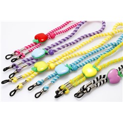 Шнурок для очков детский "спираль"(уп.12шт.)