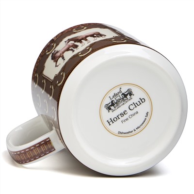 КРУЖКА LEFARD "HORSE CLUB" 400 МЛ (КОР=48ШТ.)