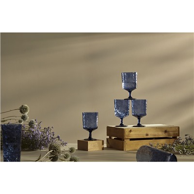 Набор стаканов из акрила Arctic, 540 мл, синий, 4 шт.