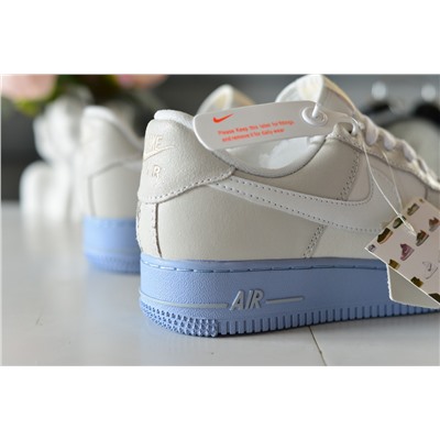 Nike Air Force из натуральной кожи и текстиля