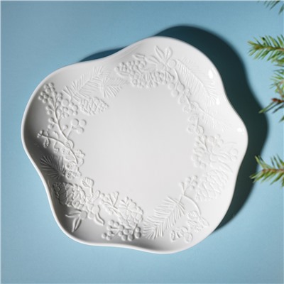 НАБОР ФИГУРНЫХ ТАРЕЛОК ЗАКУСОЧНЫХ LEFARD "CELEBRATION" 2 ШТ. 20,5*2 СМ (КОР=16НАБ.)