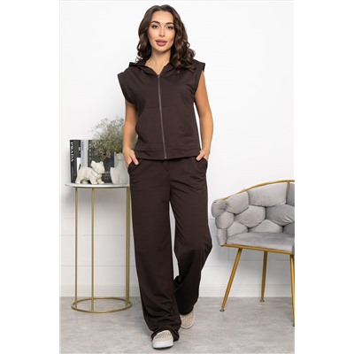 Жилет Хэрис (горький шоколад) Б14141-25М