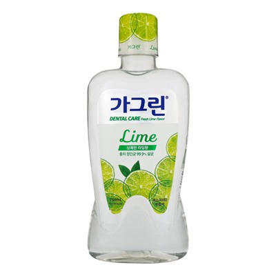 Ополаскиватель для полости рта с экстрактом лайма Lime, Garglin, 750 мл