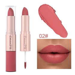 Помада-блеск 2 в 1 Lip Glosses CmaaDu 02