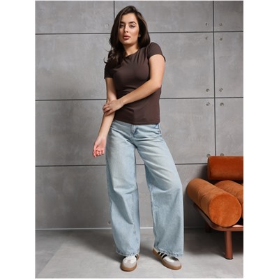 Футболка "Скимс" Шоколад Женская