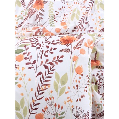 Постельное бельё "Этель" 1.5 сп Summer bloom 143*215 см,150*214 см, 70*70 см-2 шт, поплин 125 г/м2, хл 100%