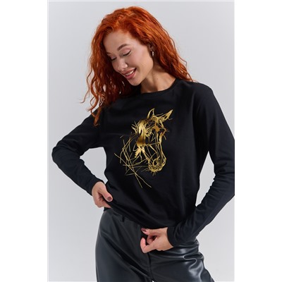 8574 футболка с дл.рукавом унисекс