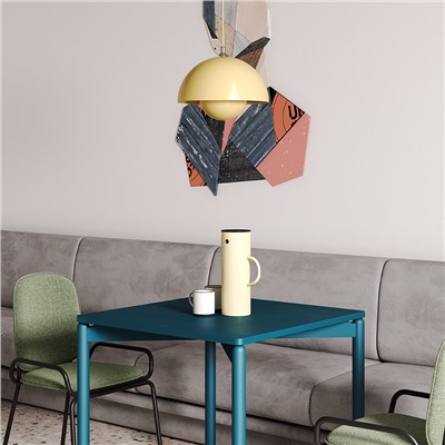 Стул Ror, 2 Frame, рогожка, черный /зеленый