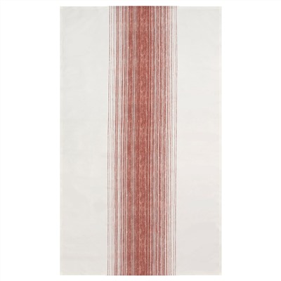 TAGGSIMPA, Tischdecke, weiß/rot,, 145x320 cm