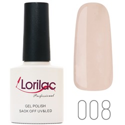 Гель лак Lorilac Professional № 8 10 ml