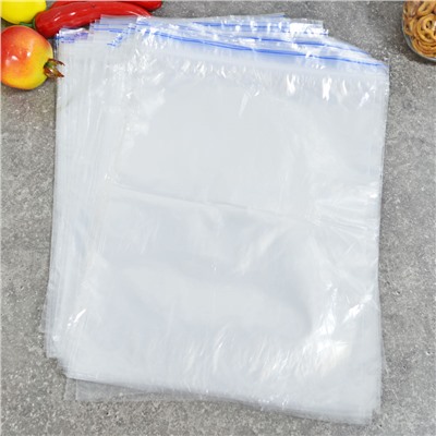 Пакет с защелкой 30*40cм 100шт Masterbag