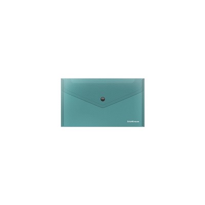 Папка-конверт на кнопке C6, 180 мкм, ErichKrause Vivid, глянцевая, полупрозрачная, микс