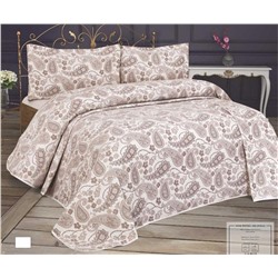 Жаккардовое Покрывало 240x260 см с 2-мя Наволочками 60x80 см Cotton Saray - My Bed