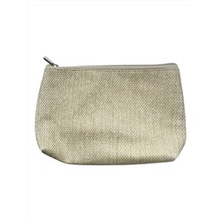 Sunflower Косметичка женская лодочка маленькая 24, золотисто-бежевый