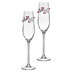 НАБОР БОКАЛОВ ДЛЯ ШАМПАНСКОГО "BERRY DREAMS" ИЗ 2 ШТ. 180 МЛ