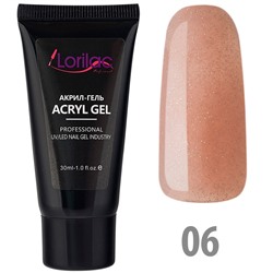 Акрил гель Lorilac 30 ml № 6