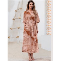 №5543 Платье домашнее "Pasadena" Mia-Amore Дроп х/б