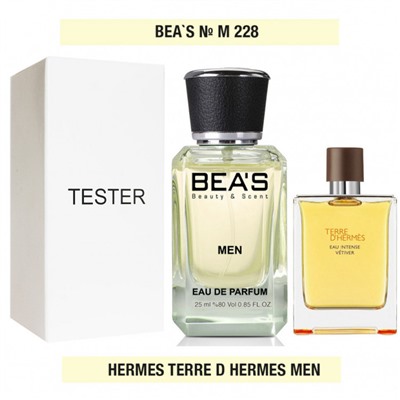 Tester Beas M228 Hermes Terre d'Hermes Men edp 25 ml, Парфюм мужской Beas M228 создан по мотивам аромата Hermes Terre d'Hermes