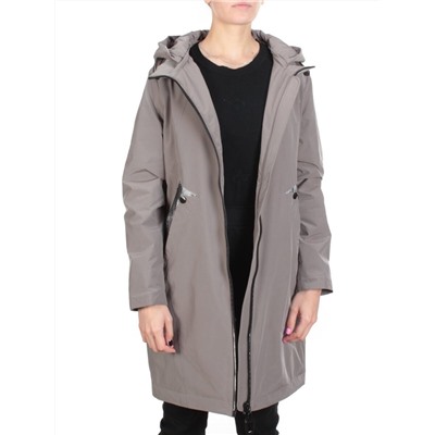 M-5199 GRAY Куртка демисезонная женская CORUSKY (100 гр. синтепон)