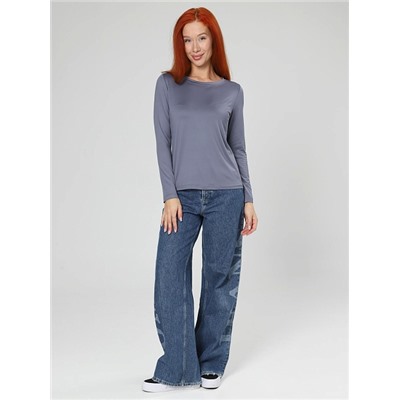 Женский лонгслив Энкар / серый