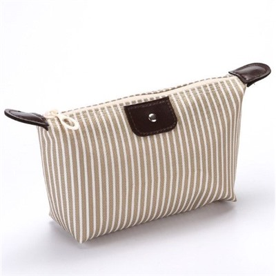 Мини косметичка beige stripe